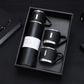 Thermos With Cups Double Wall Stainless Steel 500ml Vacuum Flask