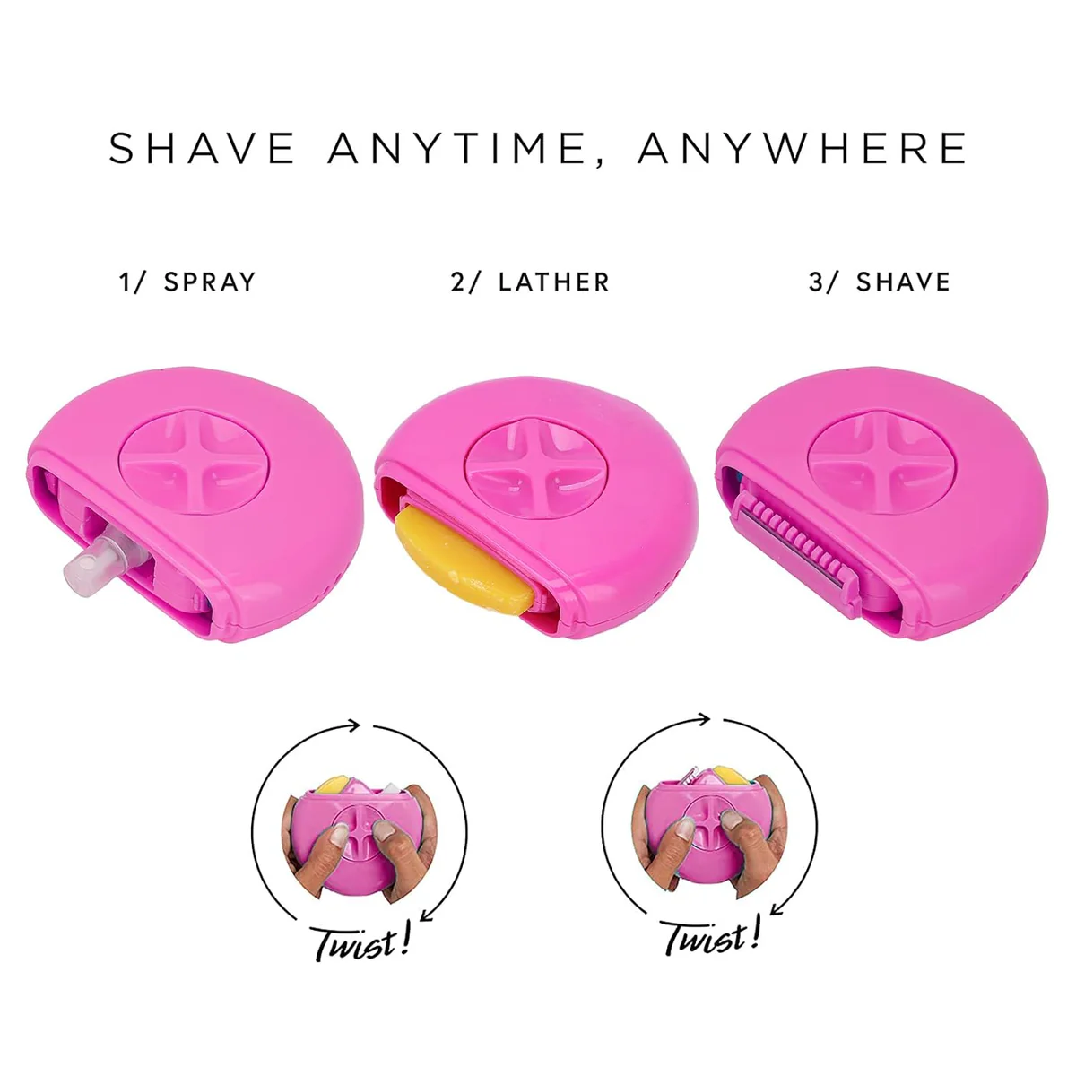 4 in 1 Women’s Electric Razor & Epilator – Manual Body Hair Trimmer