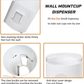 Cup Dispenser, Wall Mount Bathroom Cup Holder