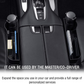 Carbon Fiber Car Seat Organiser with Cup Holder