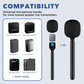 Universal Wireless Microphone Interview Handle
