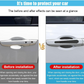 8PCS/SET Carbon Fiber Car Door Handle Protector Cover Inner Bowl Anti Scratch Sticker