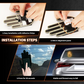 LED Hand Signal Car 3 Modes Middle Finger for Car Rear Window Road With Remote Control