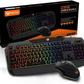 Backlit Gaming Keyboard and Mouse Combo Meetion C510 USB