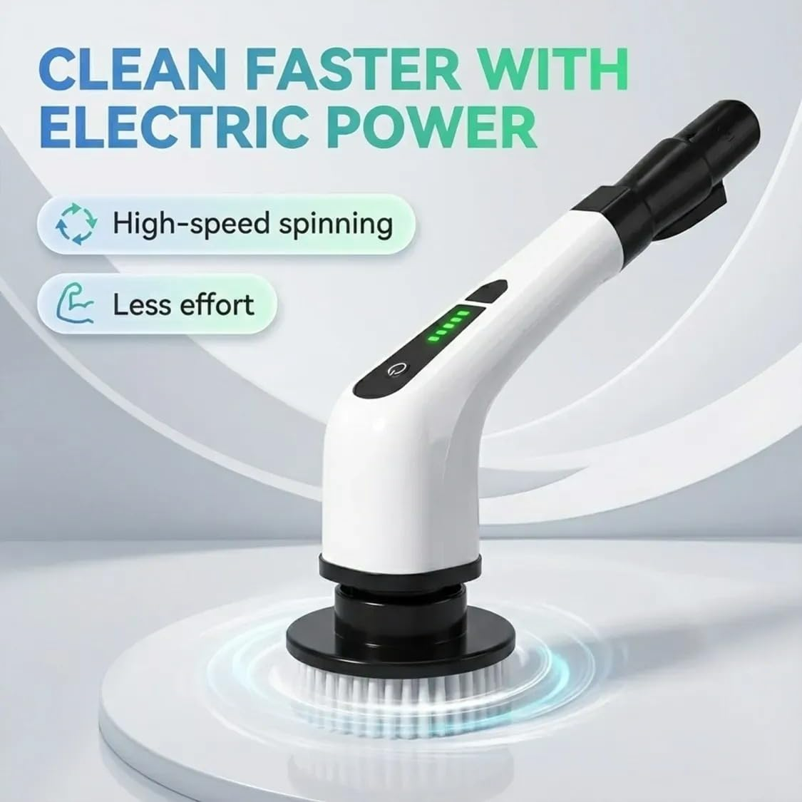 🧼 9 In 1 Cordless Cleaning Brush Electric Spin Scrubber ✨