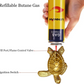 Turtle Lighter, Golden Tortoise Refillable Lighter