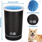 Dog Pet Foot Cleaner Rechargeable Soft Brushes for Small & Medium Dogs