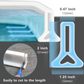 Collapsible Silicone Shower Water Guard