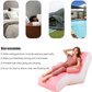 Lazy Inflatable Sofa, S-shaped Sofa