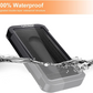 Shower Phone Holder [360° Rotation], Waterproof Wall Mount Shower Phone Case