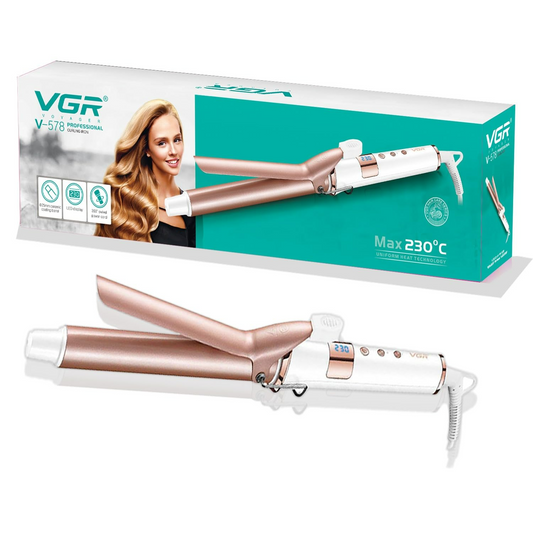 VGR Professional Hair Curling Iron Wand V578
