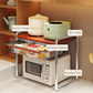 2 Tier Microwave Shelf Stand Kitchen Organizer