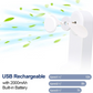 2 in 1 PowerBank Mini Handheld Fan – USB Rechargeable, Foldable & Portable Pocket Fan, Quiet Operation for Travel, Home & Outdoor