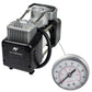 Portable Air Compressor Pump Tire Inflator with Digital Gauge, Heavy Duty Double Cylinder 12V Tire Pump 150 PSI with Tire Repair Kit MK-718