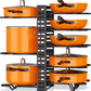Pots and Pans Organizer Rack for Kitchen Storage Larger
