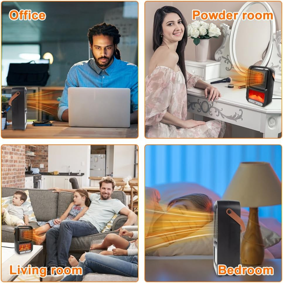 Small fan heater