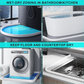 Collapsible Silicone Shower Water Guard