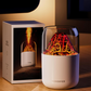 Mini Volcano Cool Mist Humidifier – 300ml Air Moisturizer with LED
