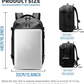 Vacuum Compression Travel Backpack with Pump – Space Saver Bag for Camping & Luggage