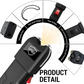 2 in 1 Stun Gun with LED Flashlight Personal Protection Device 180000W