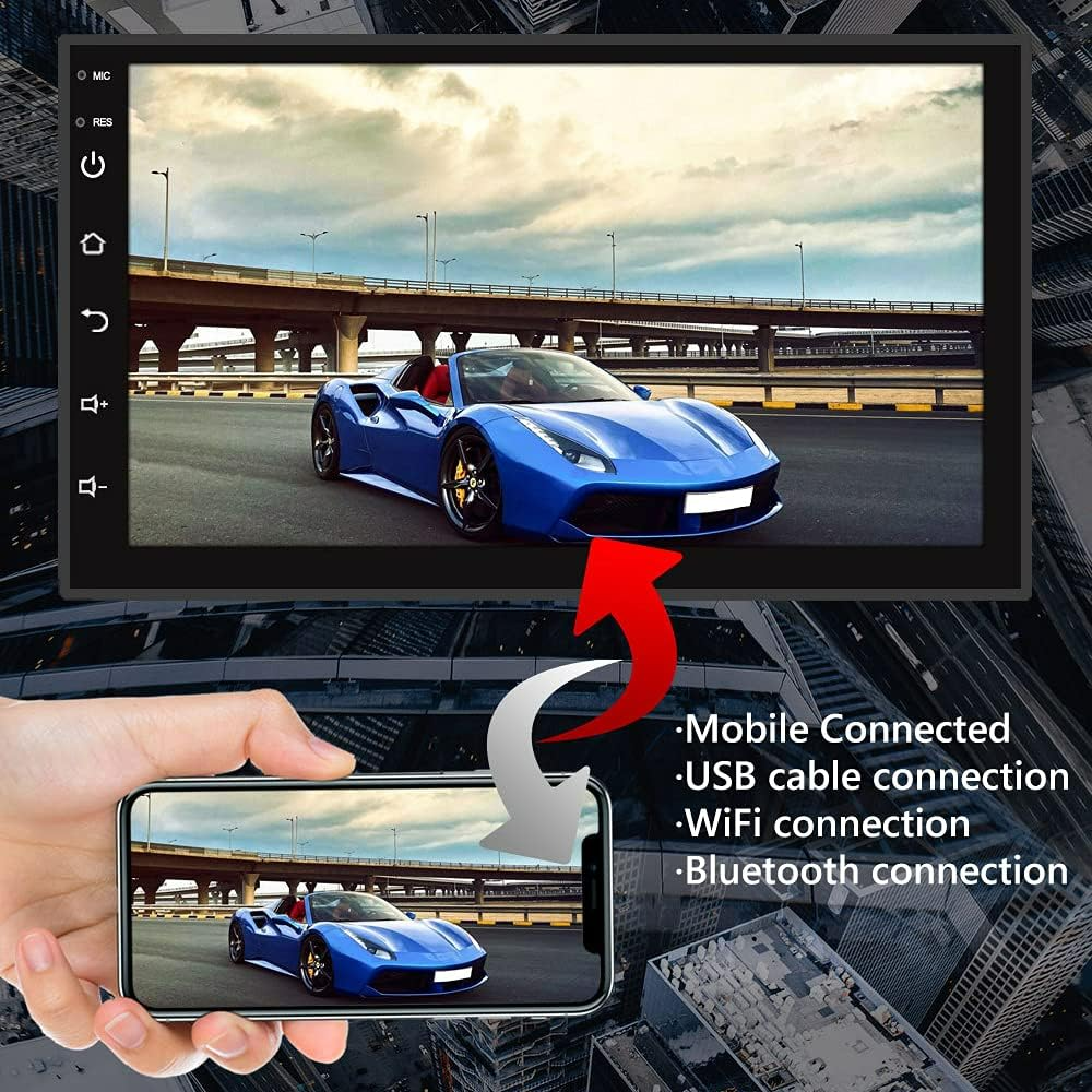 7-Inch Car Android Screen Stereo 2 Din Monitor