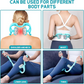 Hand Neck Massager With Rollers 6 Wheel Neck Massager For Pain Relief Deep Tissue
