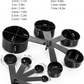 Measuring Cups, Measuring Spoons Set Durable for Home for Kitchens for Dessert Shops for Bakeries