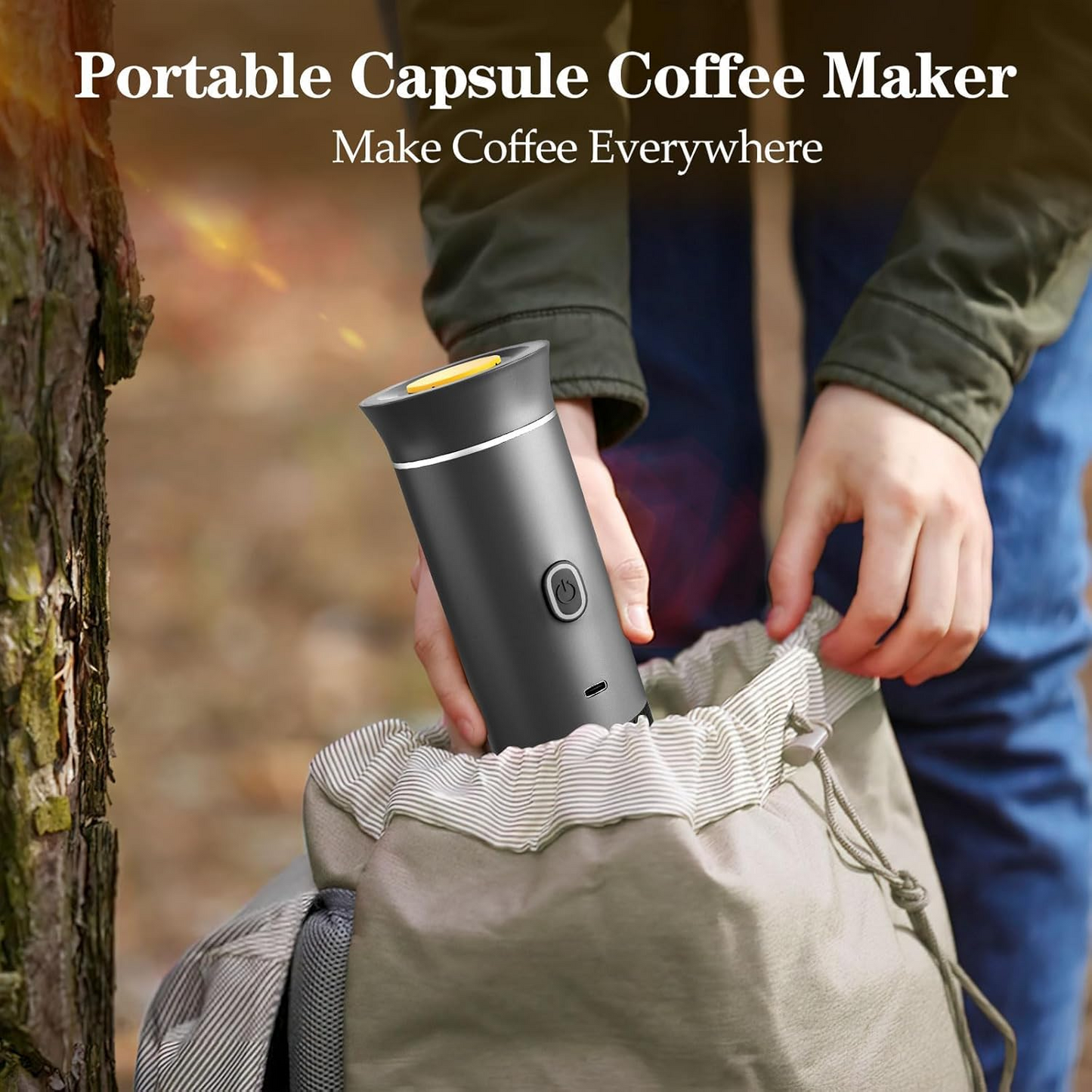 Portable  Wireless  Electric Coffee Machine Maker