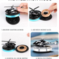 Solar Powered Helicopter Car Air Freshener  Rotating Aromatherapy Diffuser for Car, Home & Office