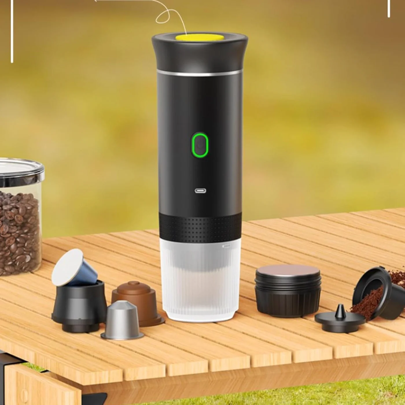 Portable  Wireless  Electric Coffee Machine Maker