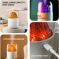 Mini Volcano Cool Mist Humidifier – 300ml Air Moisturizer with LED