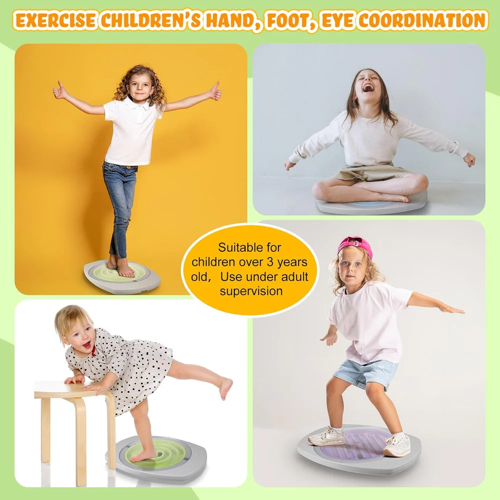 Balance Board with Maze for Kids