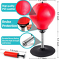 Desktop Punching Bag, [Upgrade, Flexibility] Boxing Bag Speed Balls Boxing High - Black color