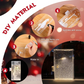 i Snow Tales Lamp, Snowy Night Street Lamp Christmas Snow Scene Light DIY Materials, Snow Globe Night Light