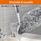 100 Inch Fan Duster, Extendable Microfiber Duster, Feather dust cleaner