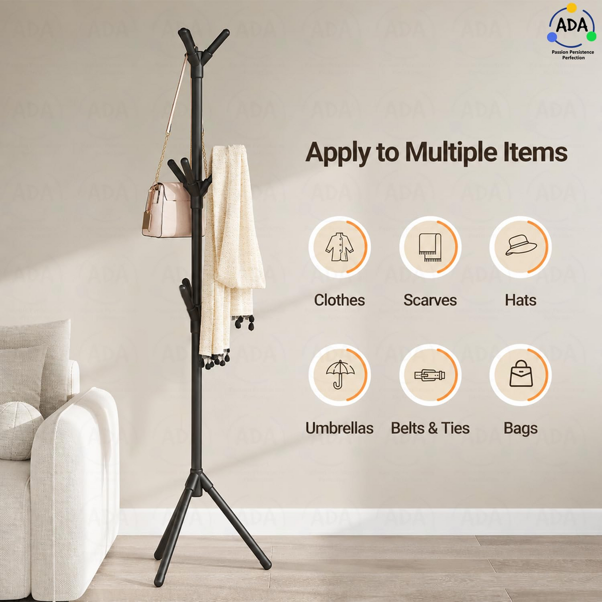 Floor Standing Clothes Rack Tree
Branch Design 170Cm