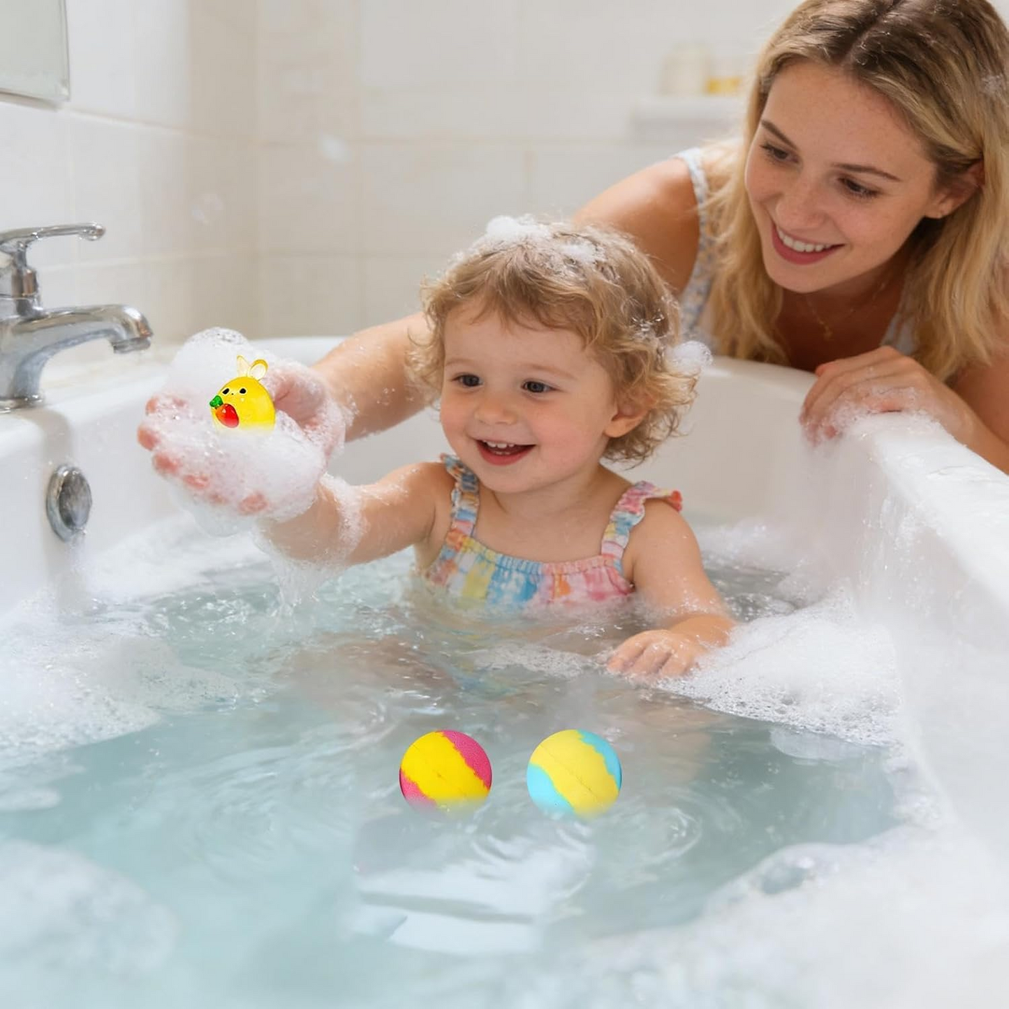 Children's Bath Bombs Balls with Surprise Toys – Pack of 15