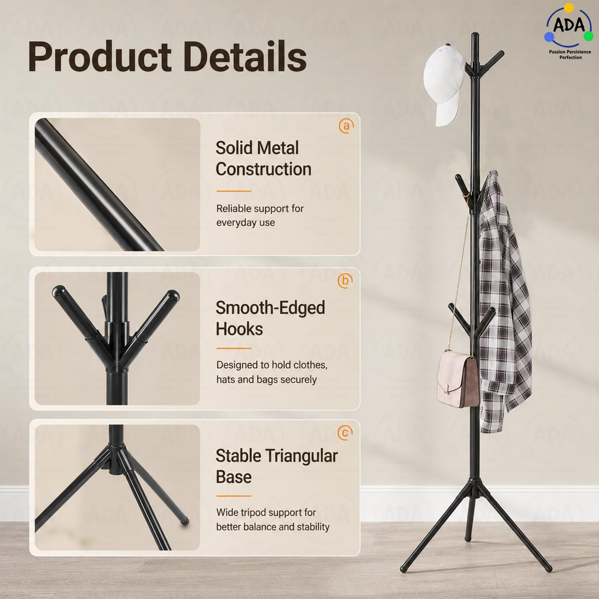 Floor Standing Clothes Rack Tree
Branch Design 170Cm