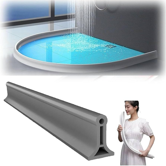 Collapsible Silicone Shower Water Guard
