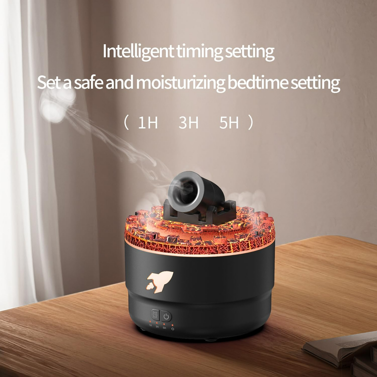 Cannon Blast Aroma Diffuser – Volcano Mist Humidifier