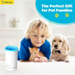 Dog Pet Foot Cleaner Rechargeable Soft Brushes for Small & Medium Dogs