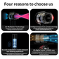 Leafless Professional Hair Dryer 1800W Ionic with 1 Attachments