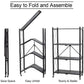 Tier Storage Shelves Foldable Storage Shelf Rack Storage Shelving On Wheels For Kitchen