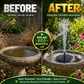 Solar Bird Bath Water Fountain Pump