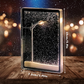 i Snow Tales Lamp, Snowy Night Street Lamp Christmas Snow Scene Light DIY Materials, Snow Globe Night Light