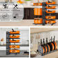 Pots and Pans Organizer Rack for Kitchen Storage Larger