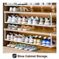 Expandable Shoe Rack Organizer - Adjustable Shoe Rack & Under Cabinet Shelf