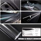 7D Carbon Fiber Vinyl Wrap, Self Adhesive Film, Waterproof Wrap Roll