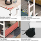 Height adjustable desk with wheels Bedside table AS16