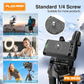 PLOKAMA Professional Tripod 150cm – 360° Rotation with Bluetooth Remote PK-9950